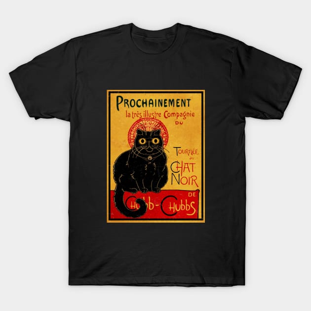 Chat Noir Chubby Chubb - Chubbs T Shirt T-Shirt by Floof Monster Co